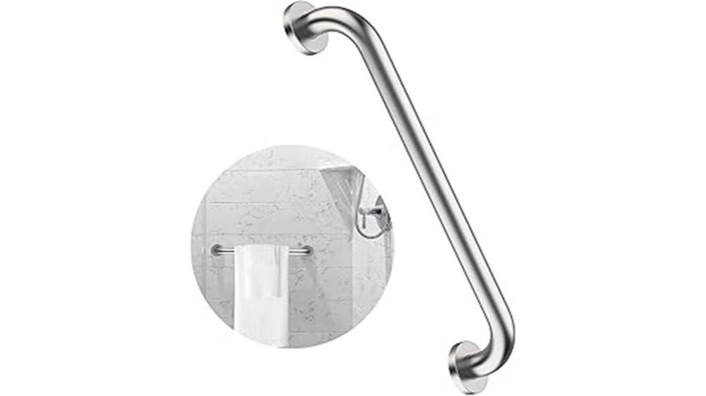 16 inch satin nickel bar