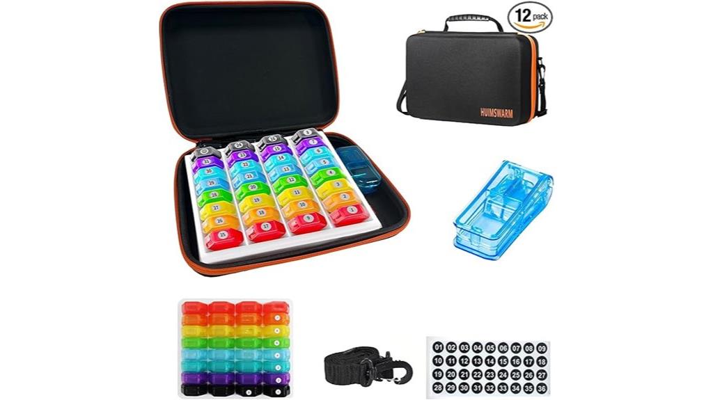 32 compartment pill organizer