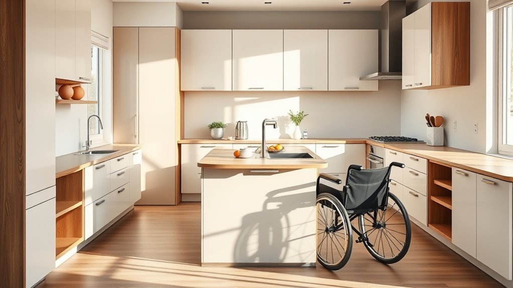 accessible kitchen countertop modifications