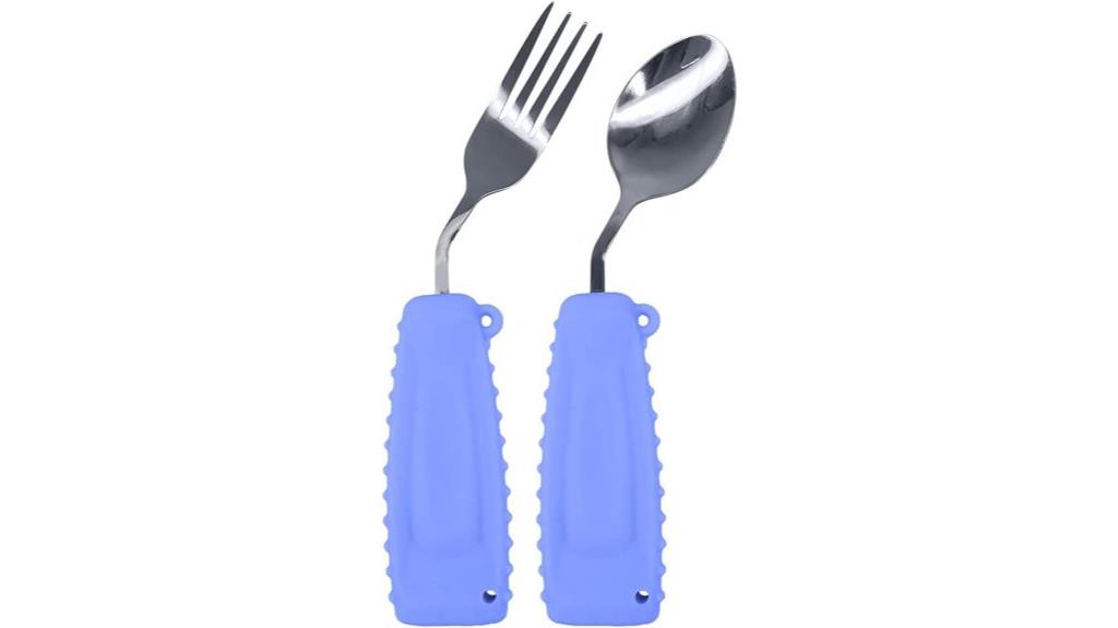 adaptive curved utensil set