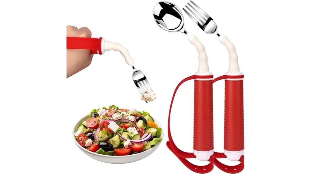 adaptive stainless steel utensils