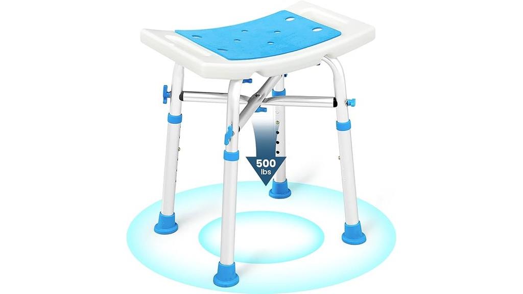 adjustable bariatric shower chair