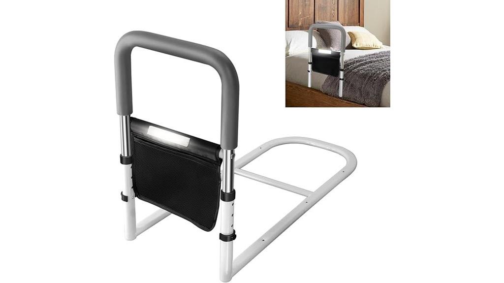 adjustable elderly bed rail
