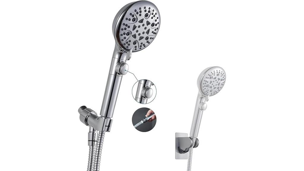 adjustable handheld shower head