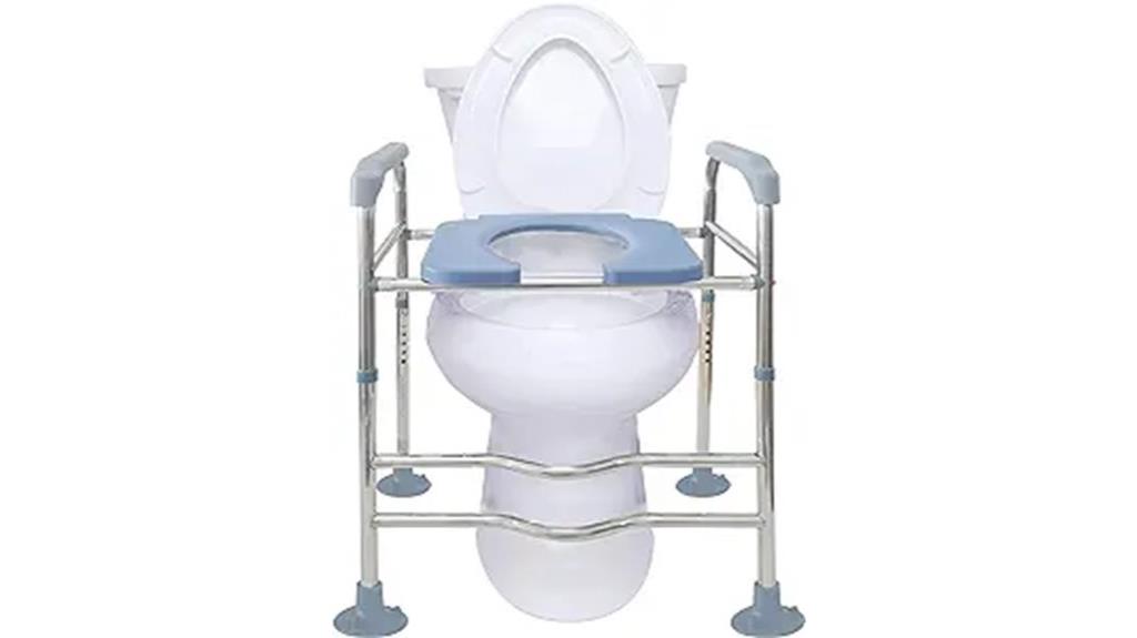 adjustable reinforced toilet seat