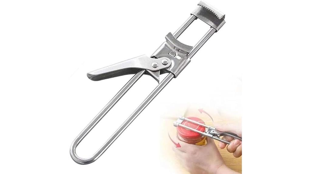 adjustable stainless steel jar opener