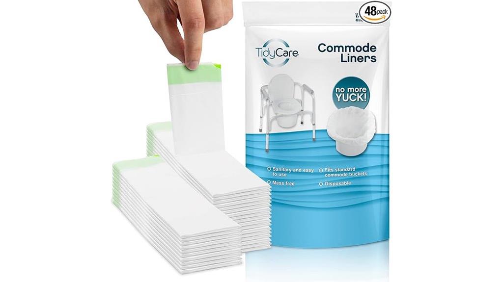 adult disposable commode liners