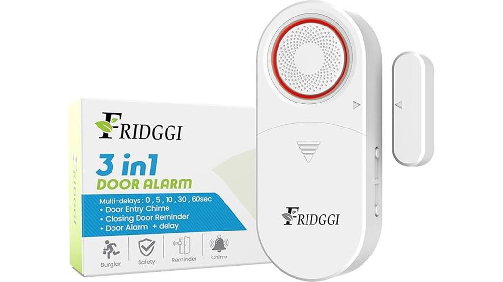 alarm with door delay