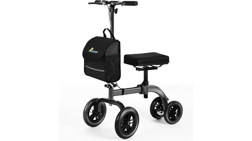 all terrain collapsible knee scooter