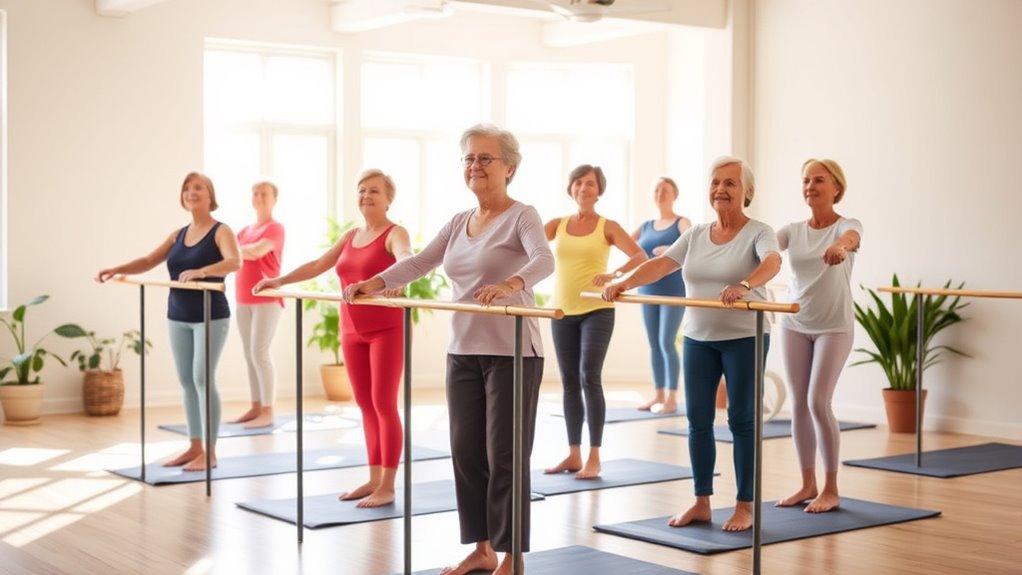 barre improves strength balance