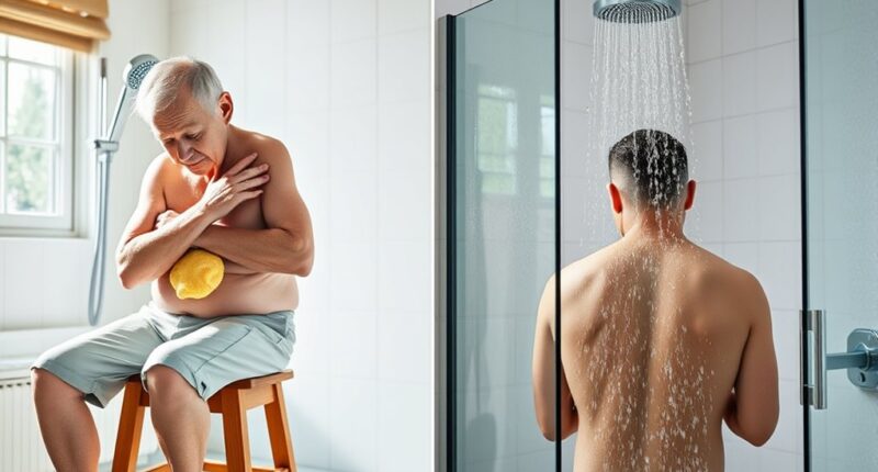 bathing methods comparison