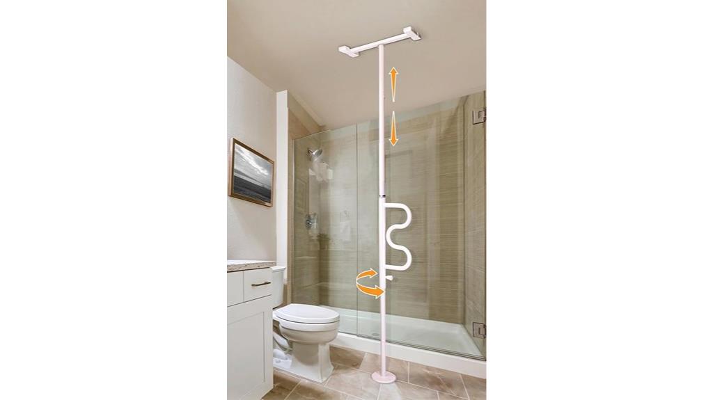 bathroom safety support rail