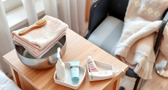 bedside hygiene routine