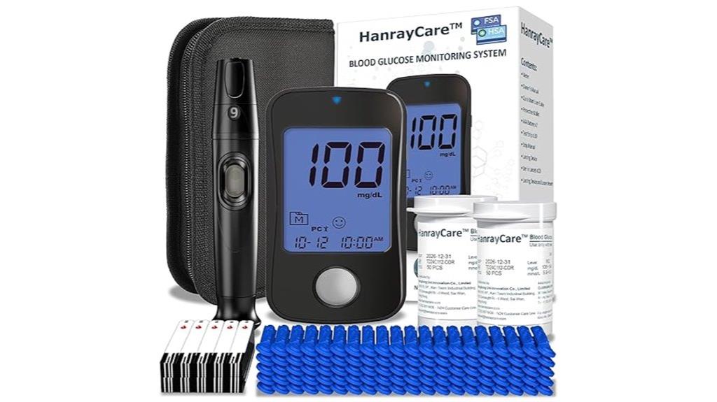 blood glucose monitoring kit