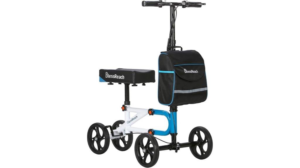 blue economy knee scooter