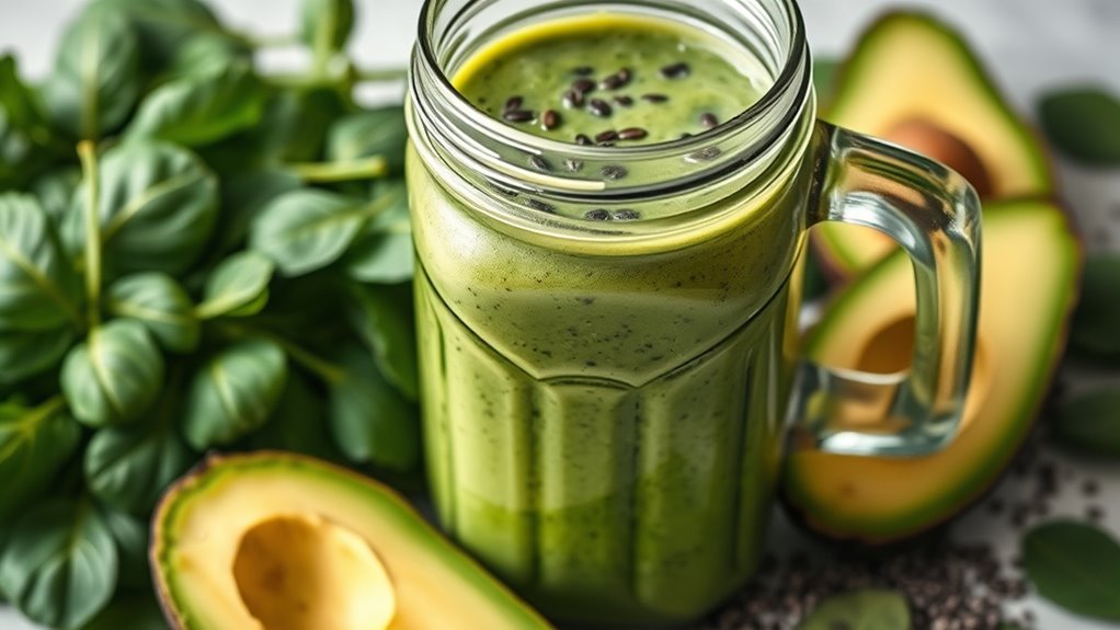 brain boosting green smoothie