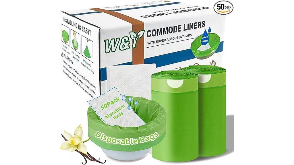 bulk 50 commode liners