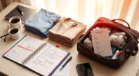 caregiver vacation planning checklist