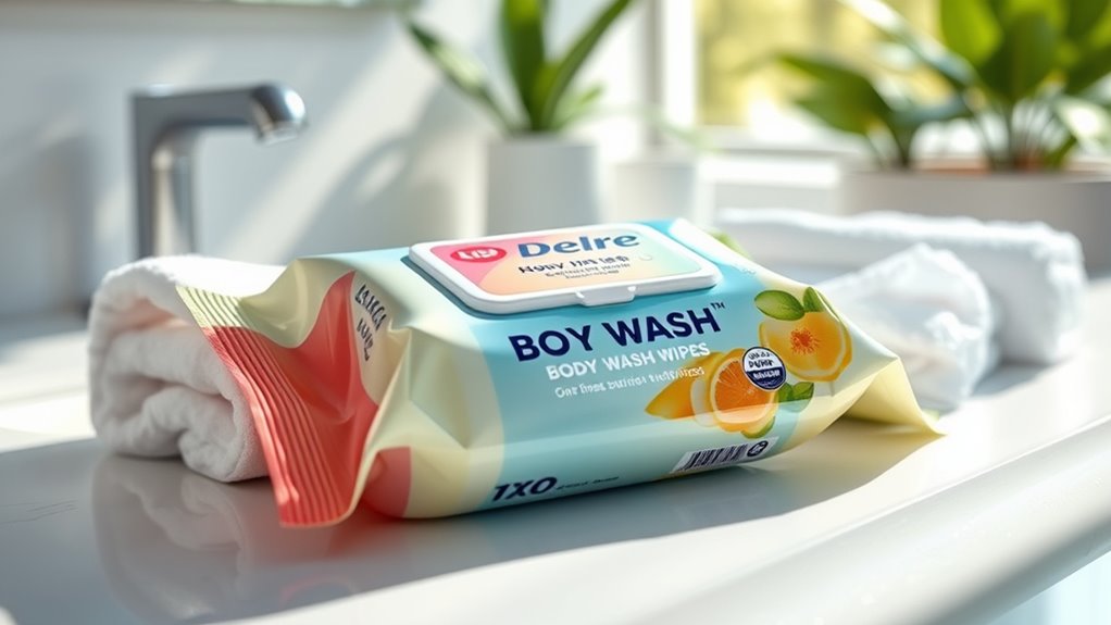 choosing convenient gentle wipes