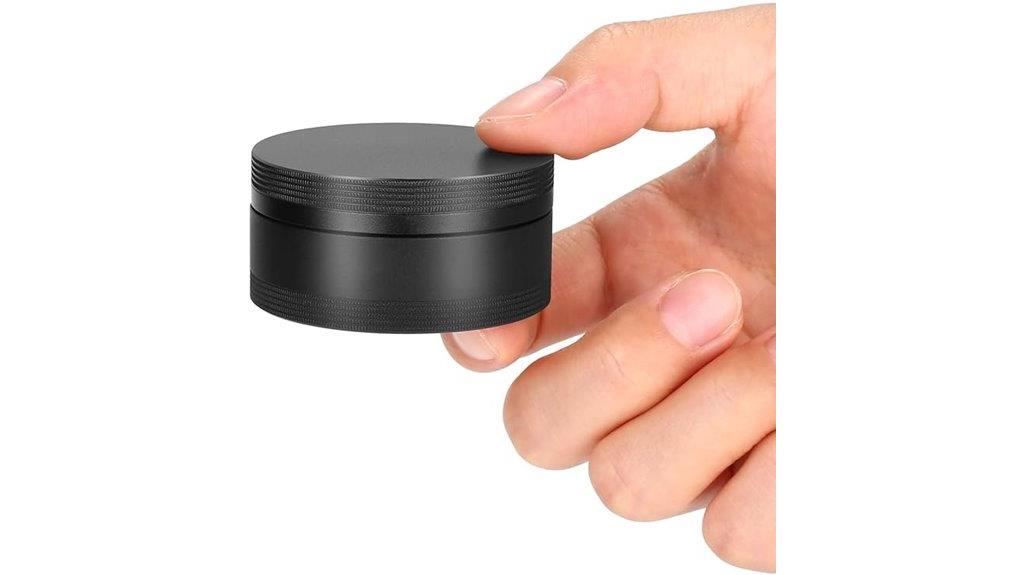 compact metal pill organizer