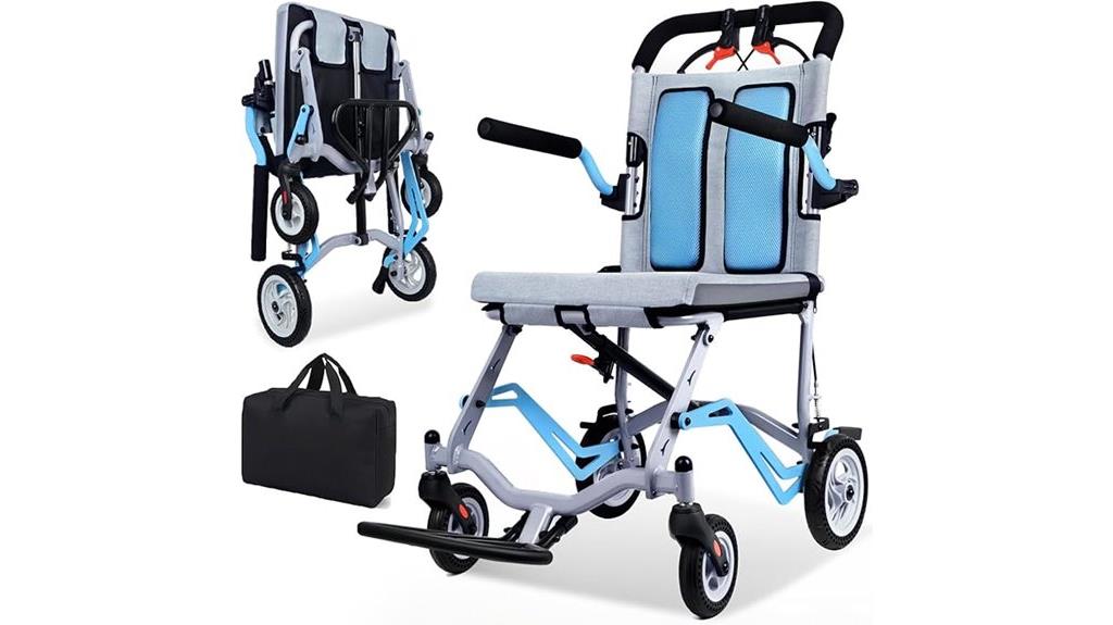 compact portable adult wheelchair
