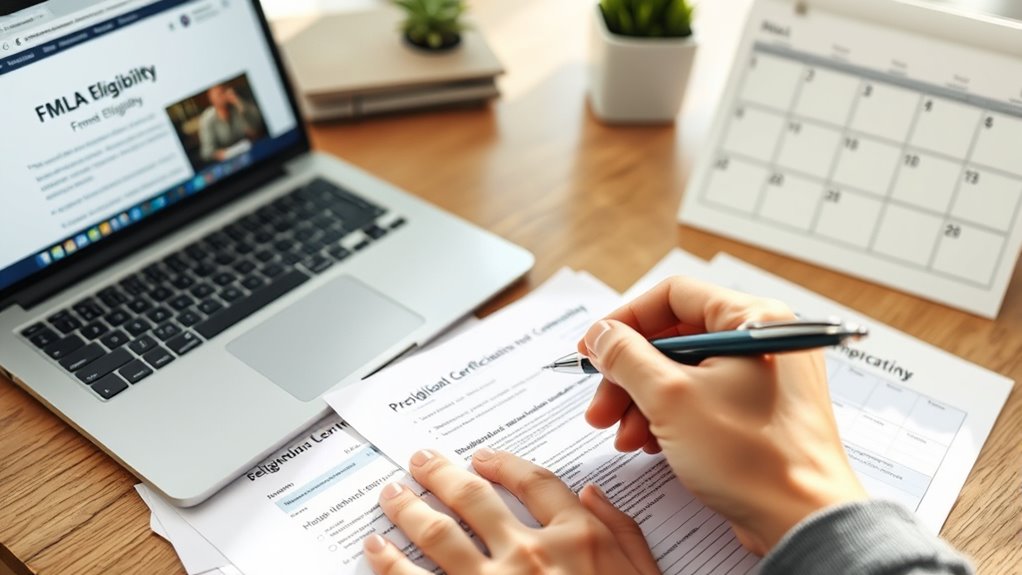 confirm eligibility and documentation