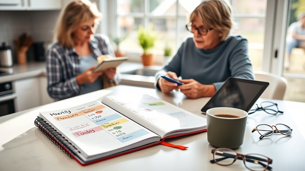 create balanced daily routines