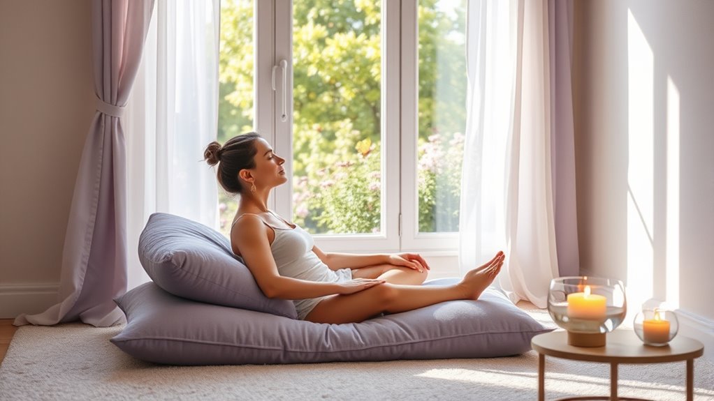 create calming mental sanctuary