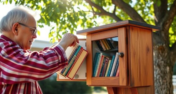create senior book exchange