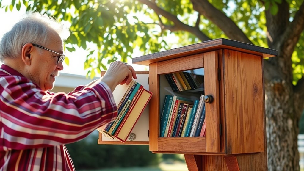 create senior book exchange