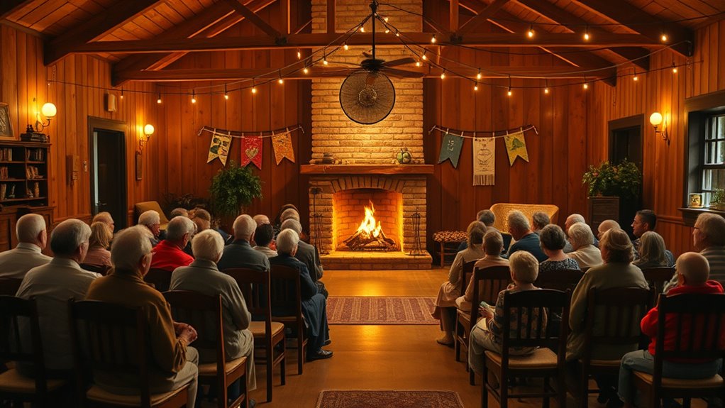 create warm inviting atmosphere