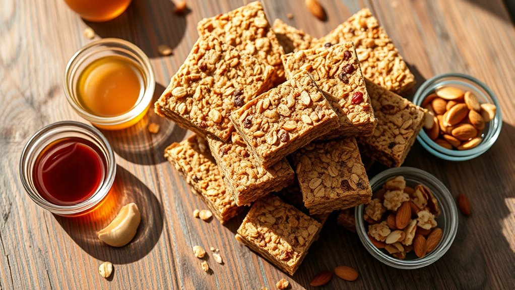 custom nutty granola bars