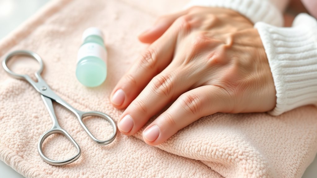 daily senior nail care