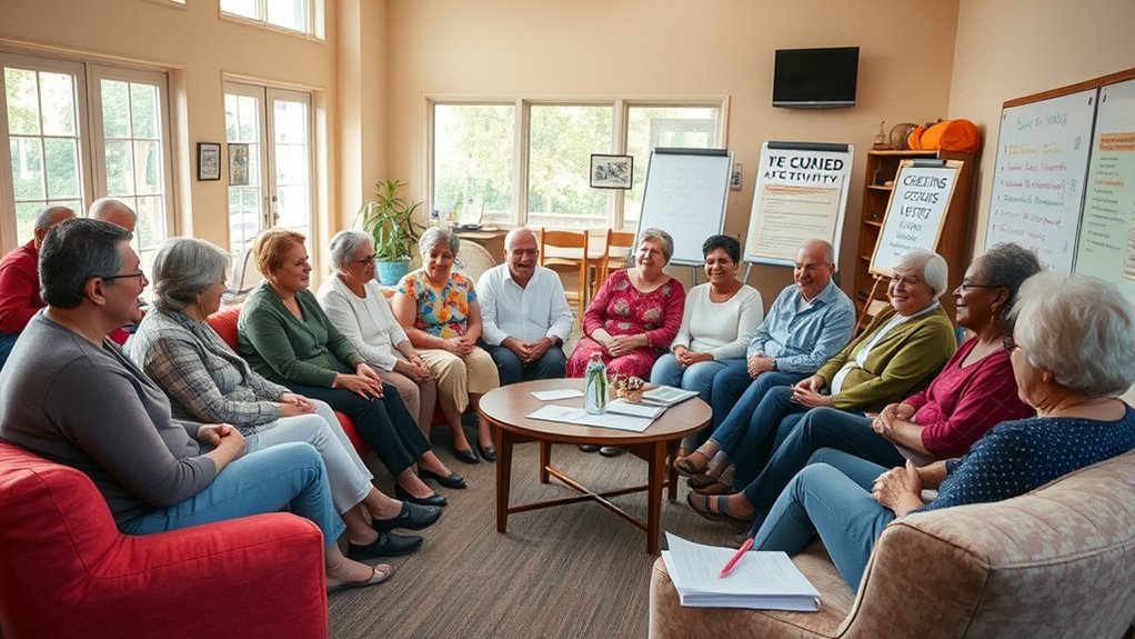 diverse support activities engagement