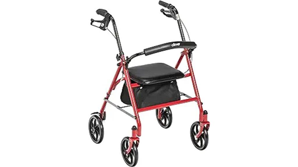 drive medical rollator walker