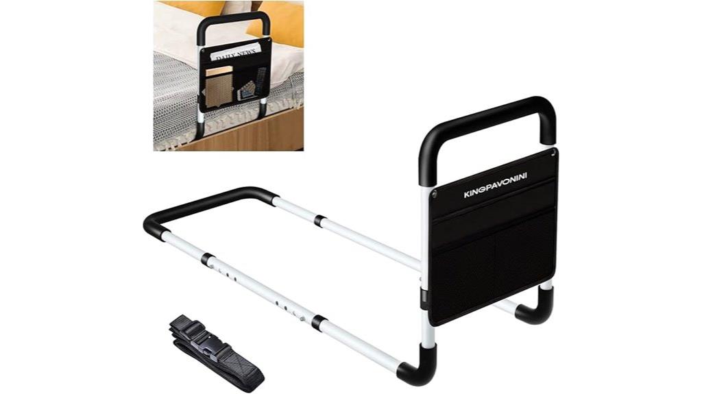 elderly bed support with storage