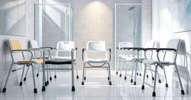 elderly shower chair safety