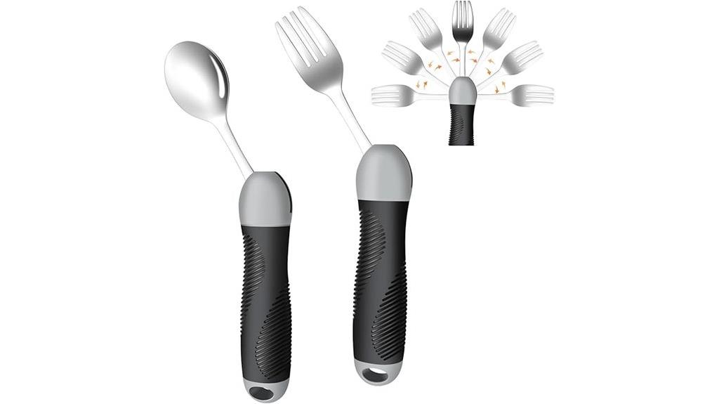 ergonomic adaptive eating tools
