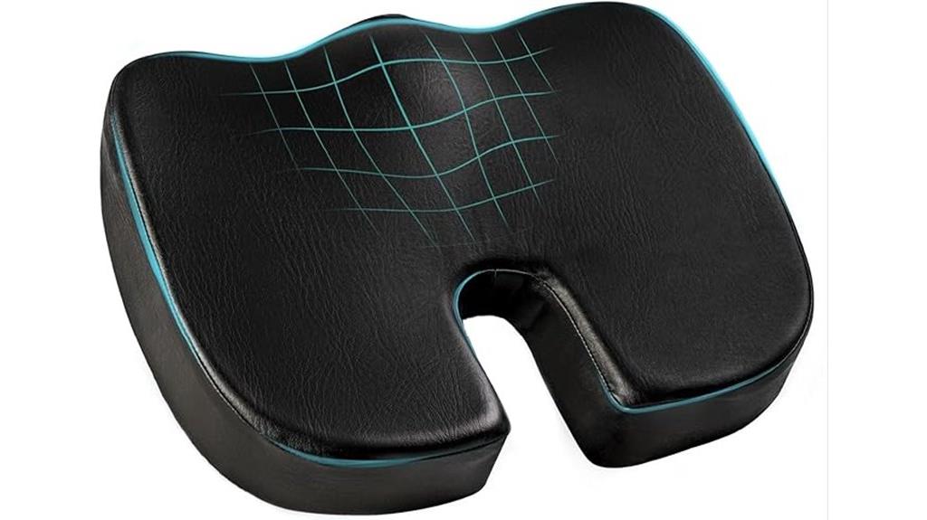 ergonomic leather office cushion