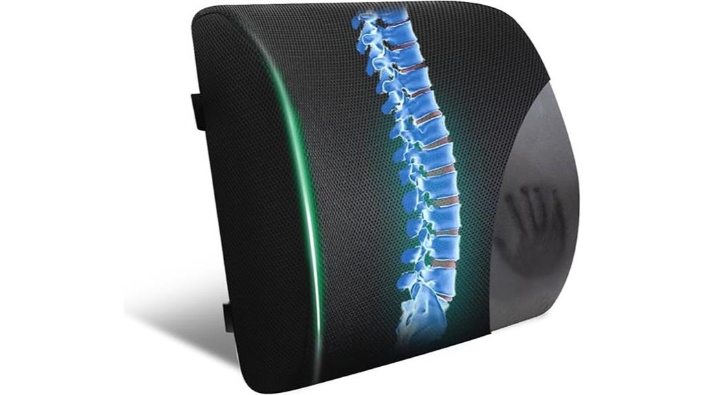 ergonomic lumbar support pillow
