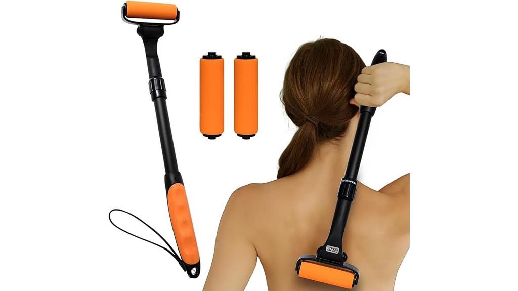 extendable back lotion applicator