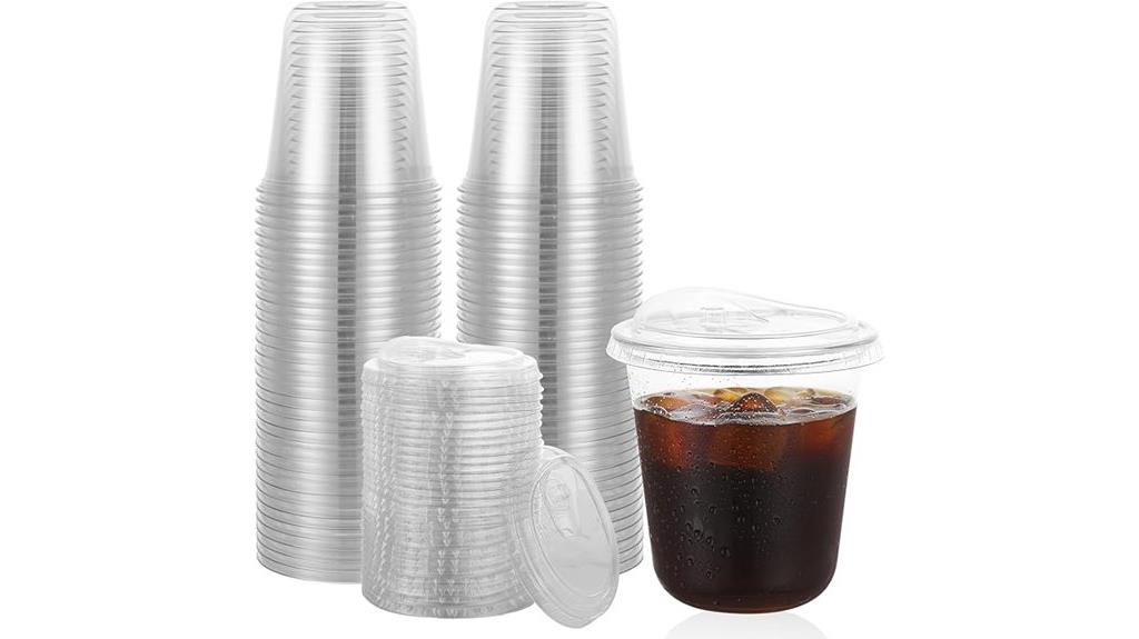 fifty clear cup sets