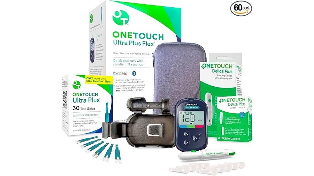 flexible diabetes testing kit