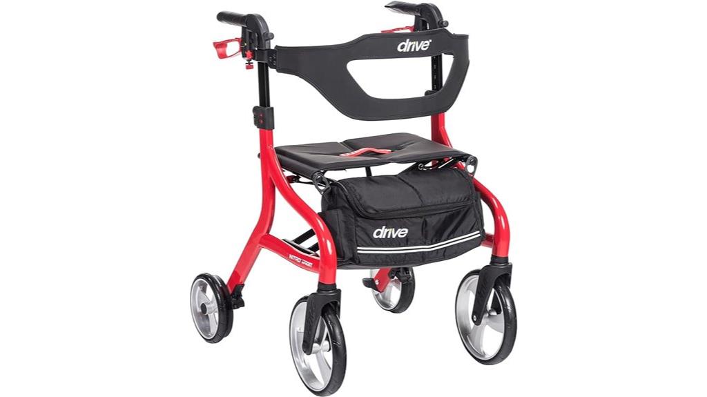 foldable drive nitro rollator