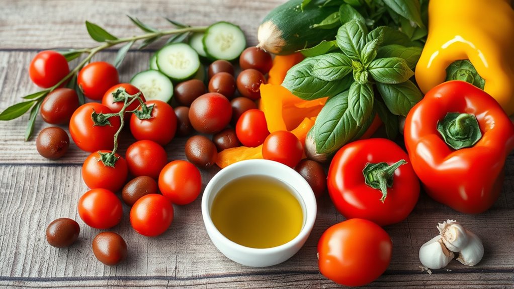 fresh customizable mediterranean ingredients