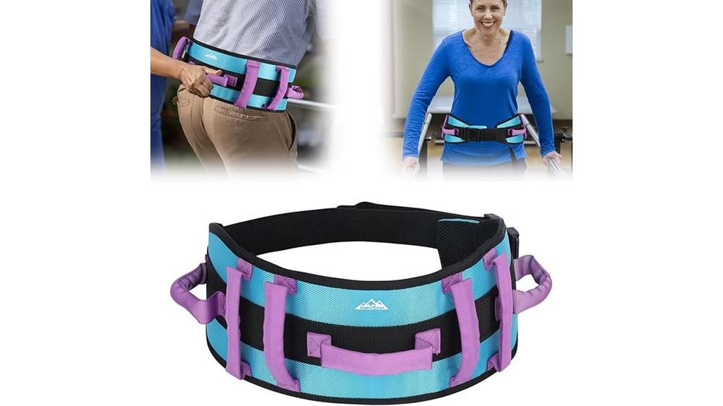 gait belt with handles