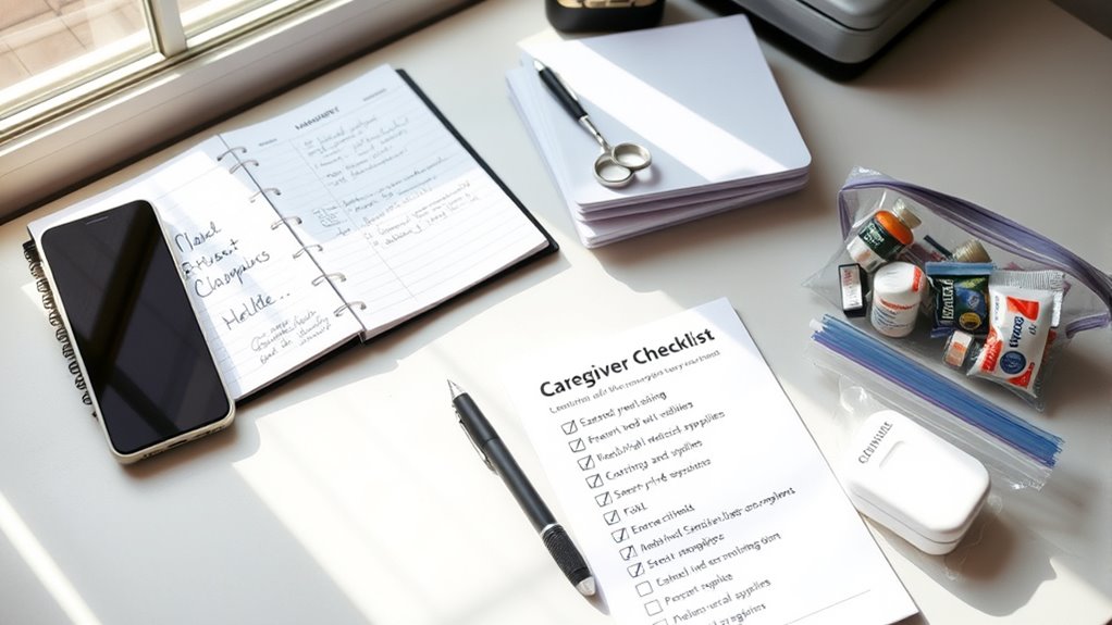 gather organize prepare safeguard
