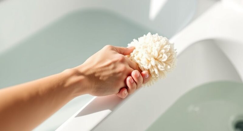 gentle elderly bath sponges