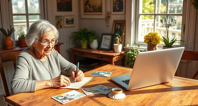 global senior letter exchanges