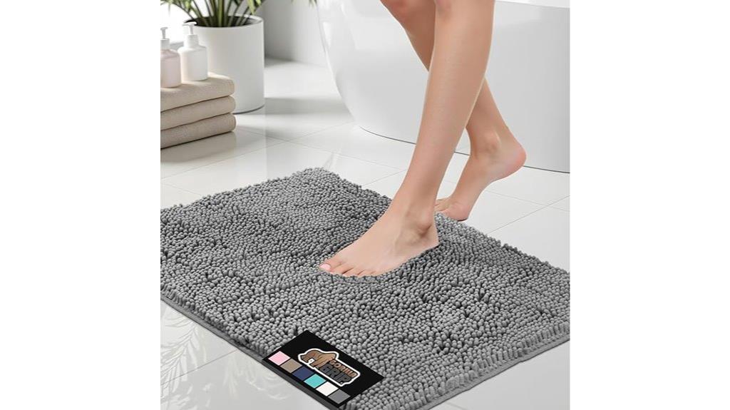 gorilla grip chenille rug
